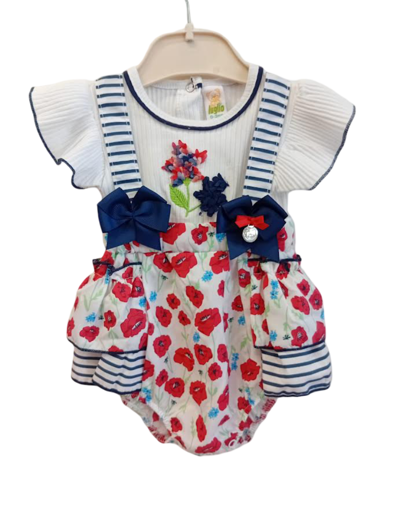 Luglio tutina con volant