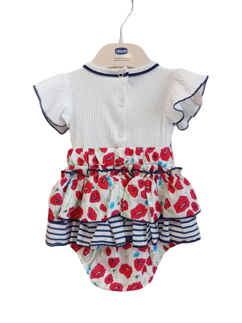 Luglio tutina con volant