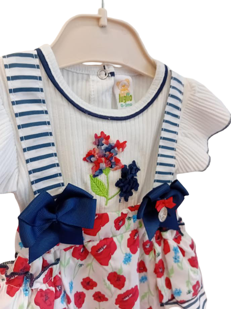 Luglio tutina con volant