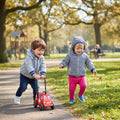 Luglio Giubbino con Cappuccio Bambino Grigio Antivento Double Face