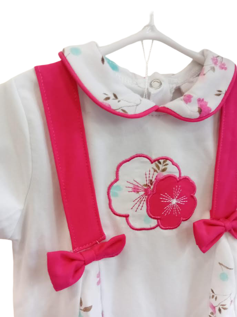 Luglio Pagliaccetto Fantasia Rosa e Bianco