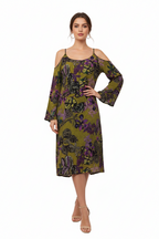 Tunica Copricostume Donna Anita Salla Fantasia Olive
