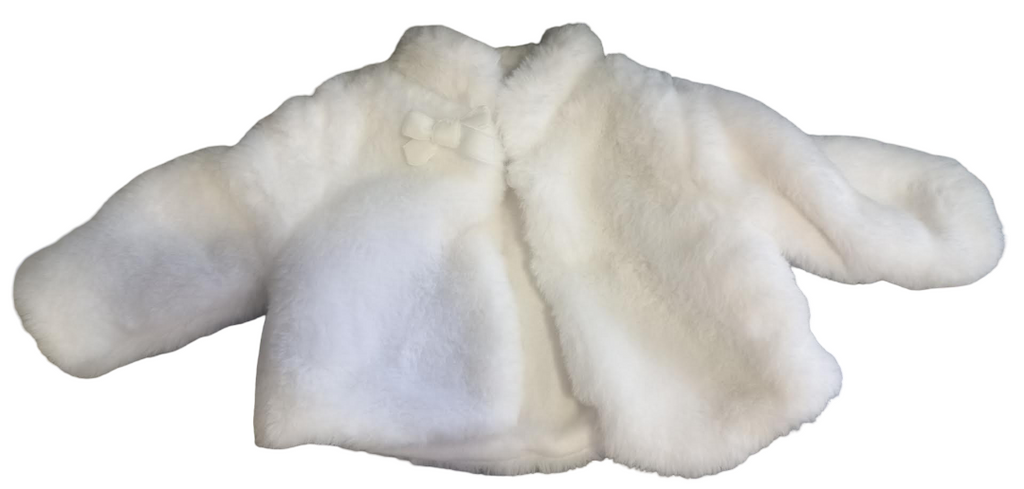 Luglio Pelliccia Bambina Bianca