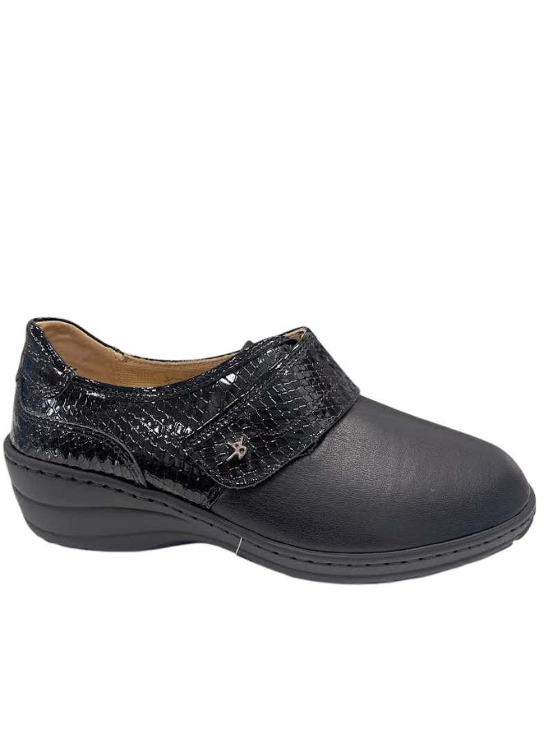 Benexa scarpa in pelle elasticizzata