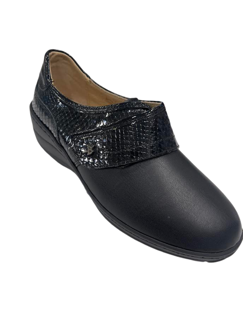 Benexa scarpa in pelle elasticizzata