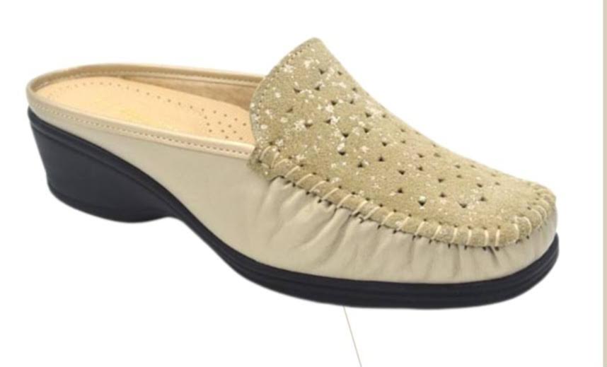 Benexa Mocassino Sabot traforato con plantare estraibile