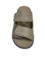 Itersan pantofola Ortopedica Donna Doppio Velcro regolabile Beige