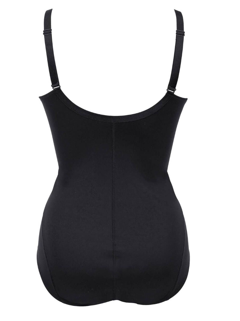 Anita Body Contenitivo Zip Nero "Fiore"