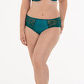 ROSEMARY Slip a vita alta Smeraldo 1385
