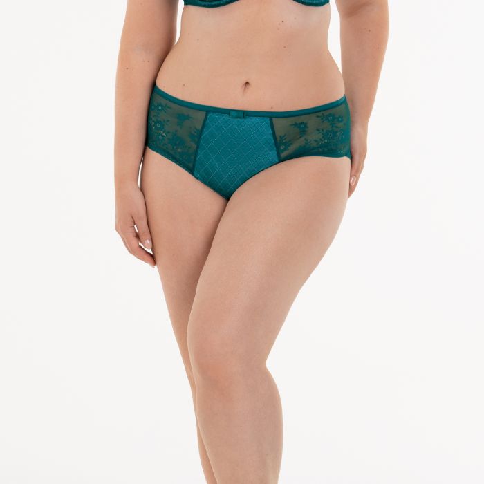 ROSEMARY Slip a vita alta Smeraldo 1385