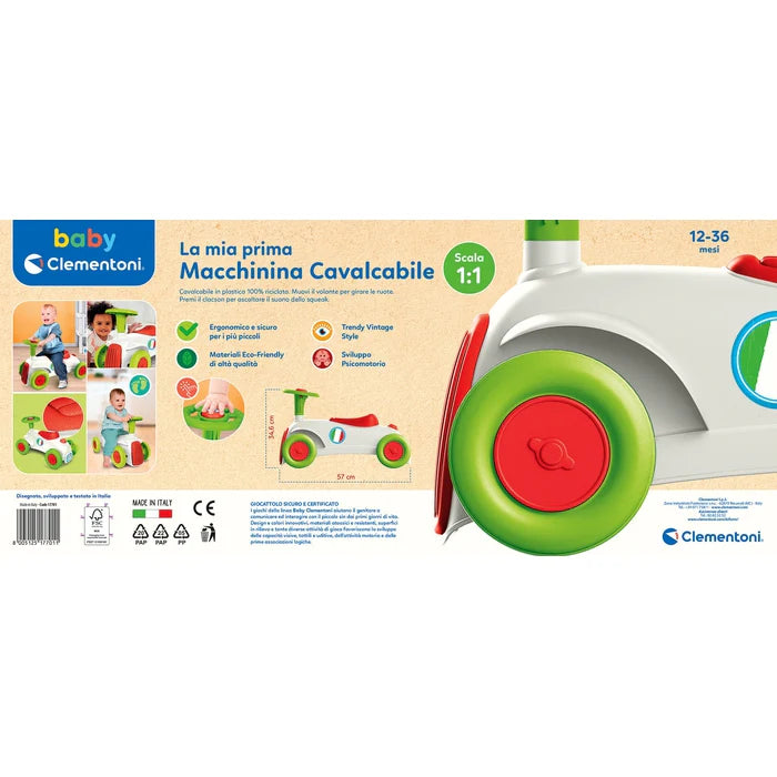 Clementoni La mia Prima Macchina Cavalcabile