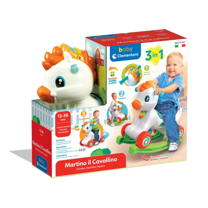 Clementoni Martino il Cavallino 3 in 1