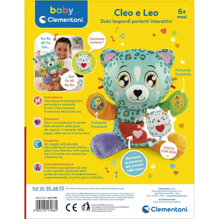 Clementoni Cleo e Leo Dolci Leopardi