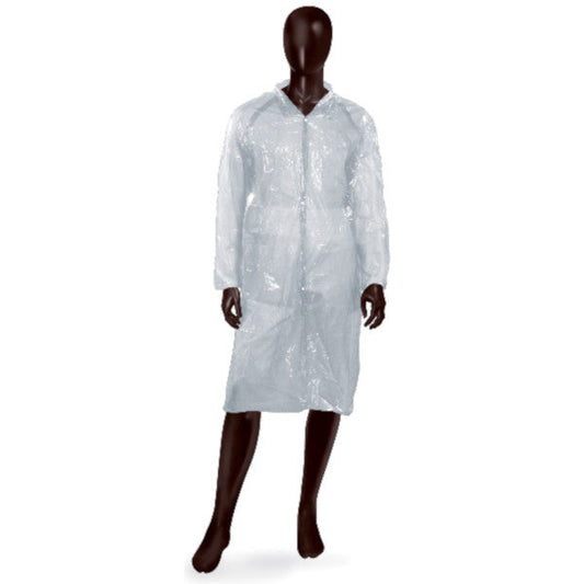 Camici in polietilene monouso