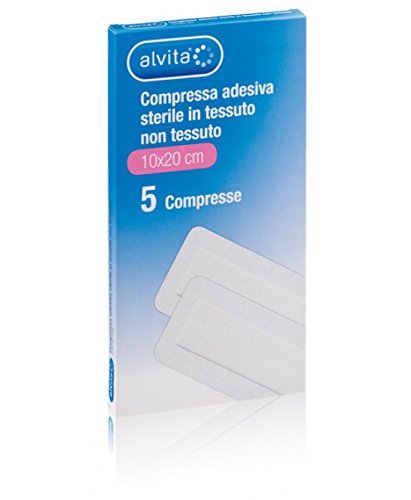 Alvita compressa adesiva 10x20cm