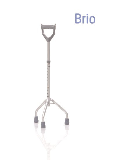 Termigea tripode in alluminio regolabile in altezza manico chiuso