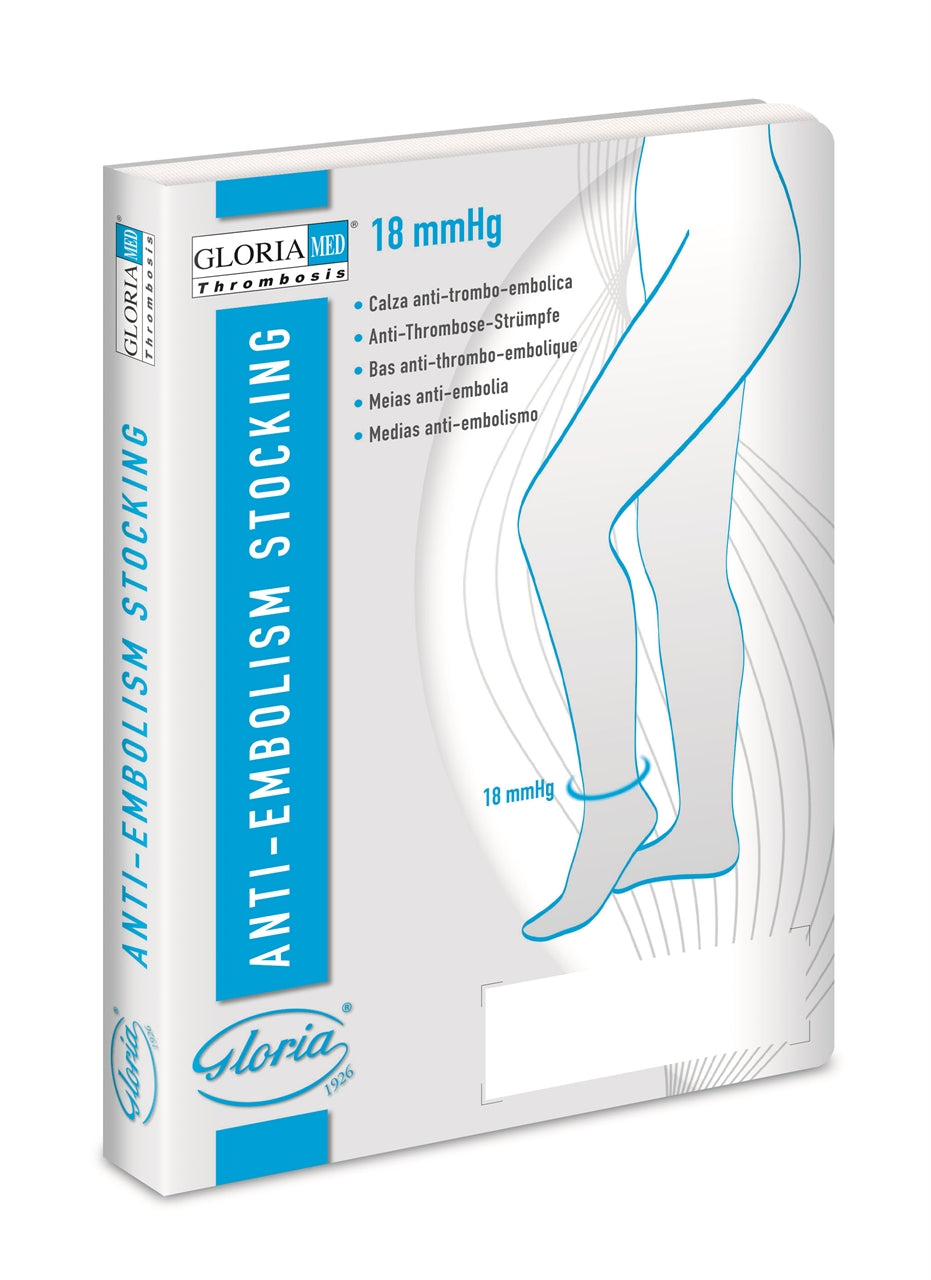 Gloriamed Antitrombo Calze Autoreggenti Post-Intervento Chirurgico 18mmhg