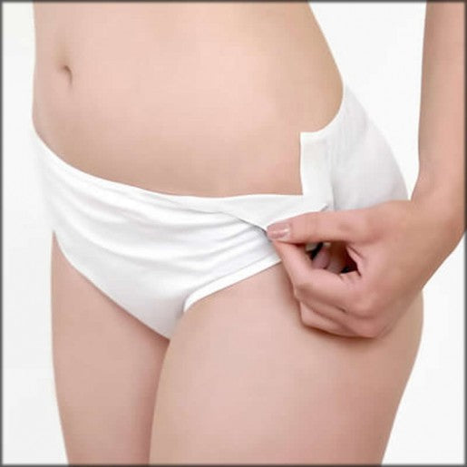 Manifattura svizzera slip donna con velcro sui fianchi