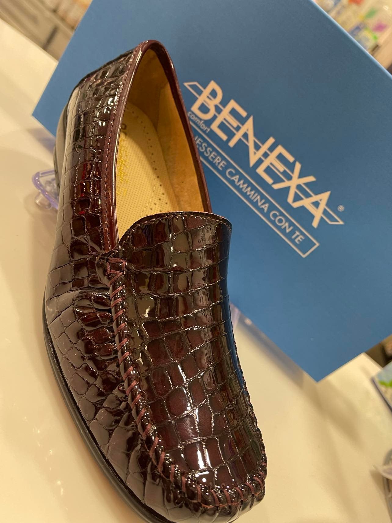 Benexa mocassino rosso 2377