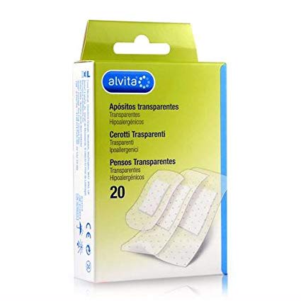 Alvita cerotti trasparenti 20pz.