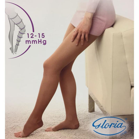 Lady gloria autoreggente punta aperta 70 den