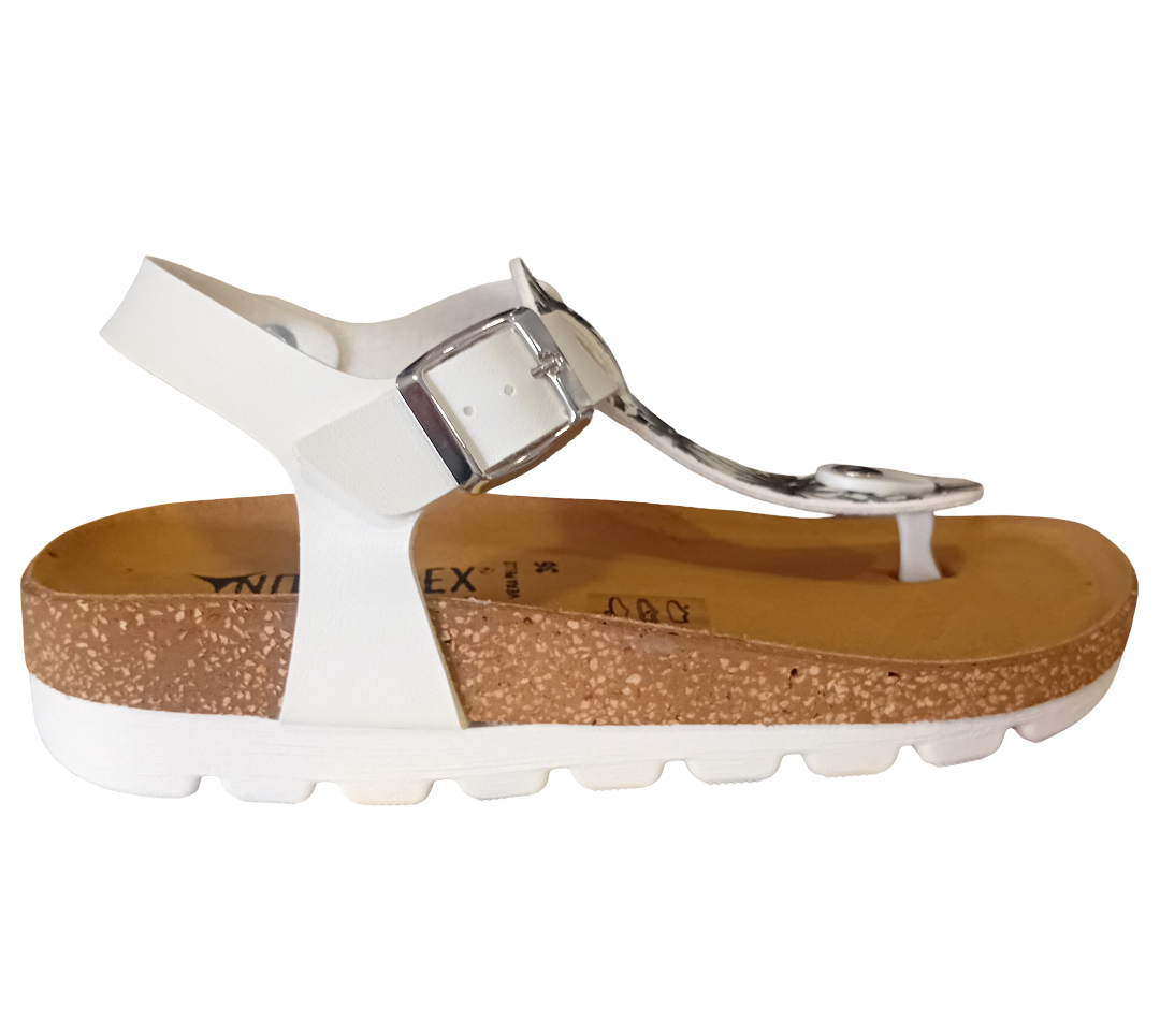 Novaflex Sandalo Infradito Bianco
