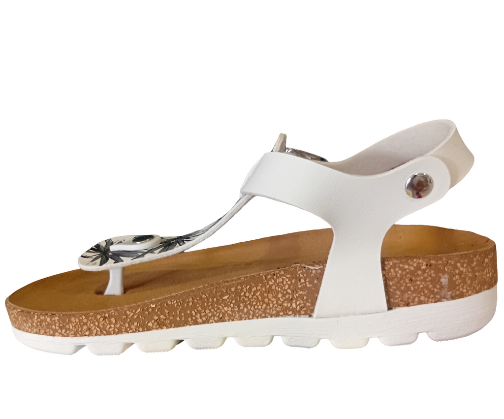 Novaflex Sandalo Infradito Bianco