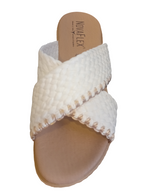 Novaflex Sandalo Incrociato Alto Bianco