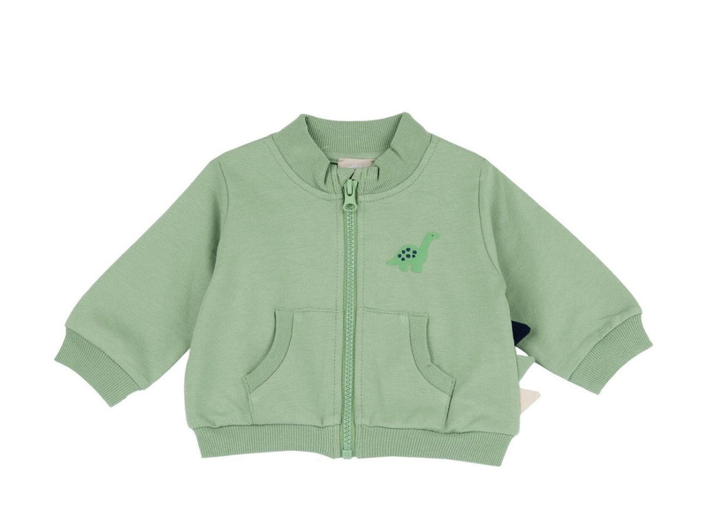 Chicco Giacca Bimbo Verde Salvia con Cresta Dinosauro