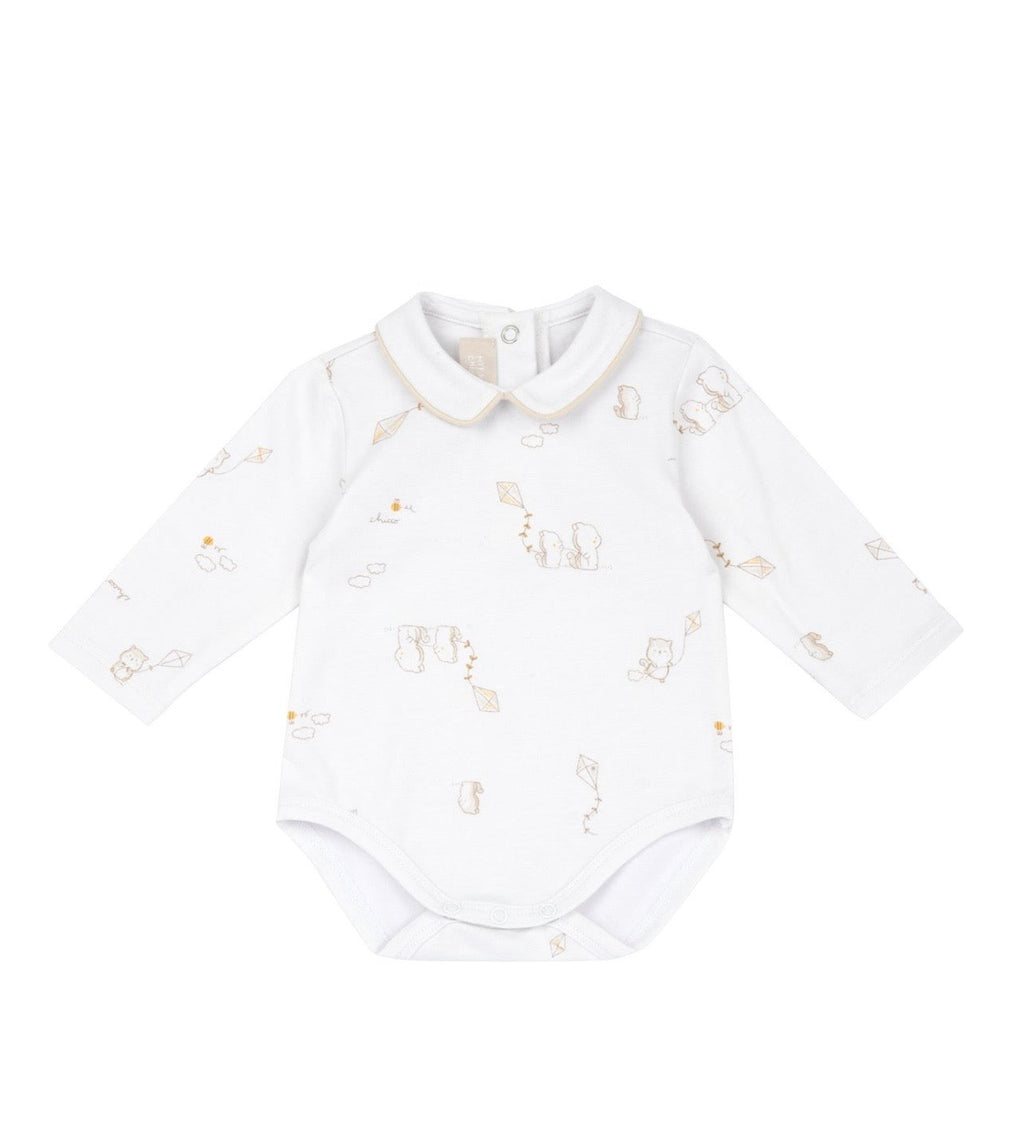 Chicco Completo Bambino Beige & Bianco