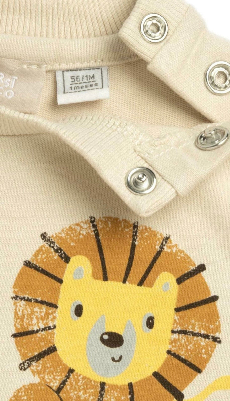 Chicco Completo bimbo Jungle Crew Felpa e Pantalone in Cotone
