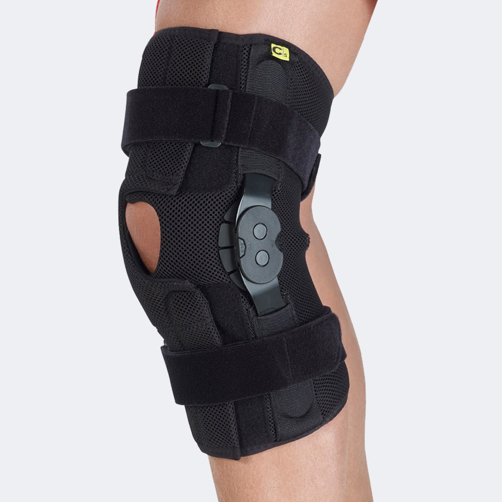 28051 Ginocchiera avvolgente con articolazioni policentriche regolabili