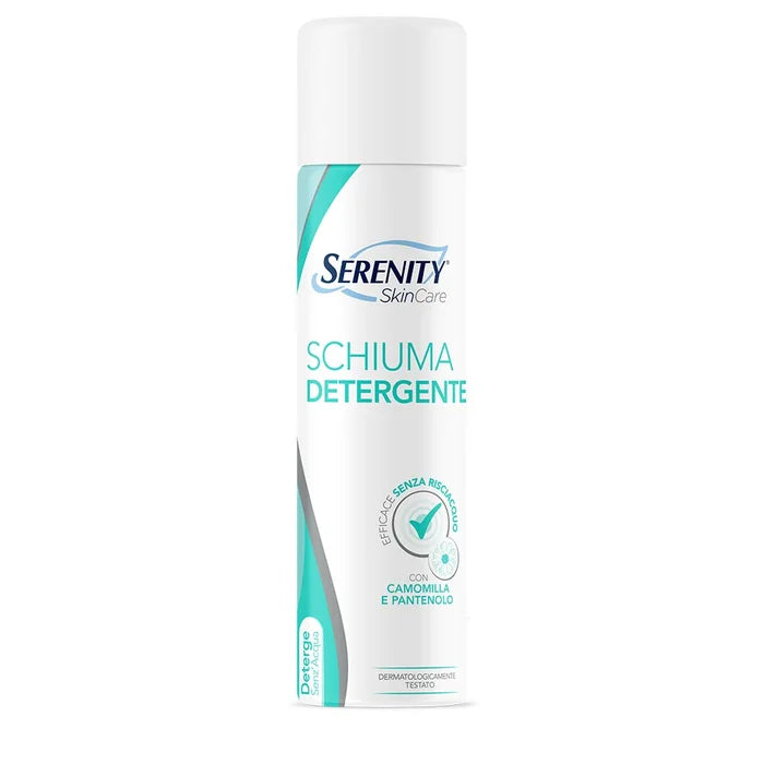 Serenity Wash Mousse-Schiuma Detergente senza risciacquo