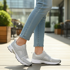 Scholl Sprinter Elastic Donna Grigio Slip On
