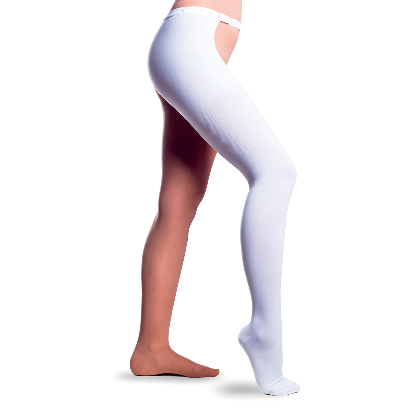 Linphelle monocollant antitrombo bianco post-intervento 18mmhg 140 den