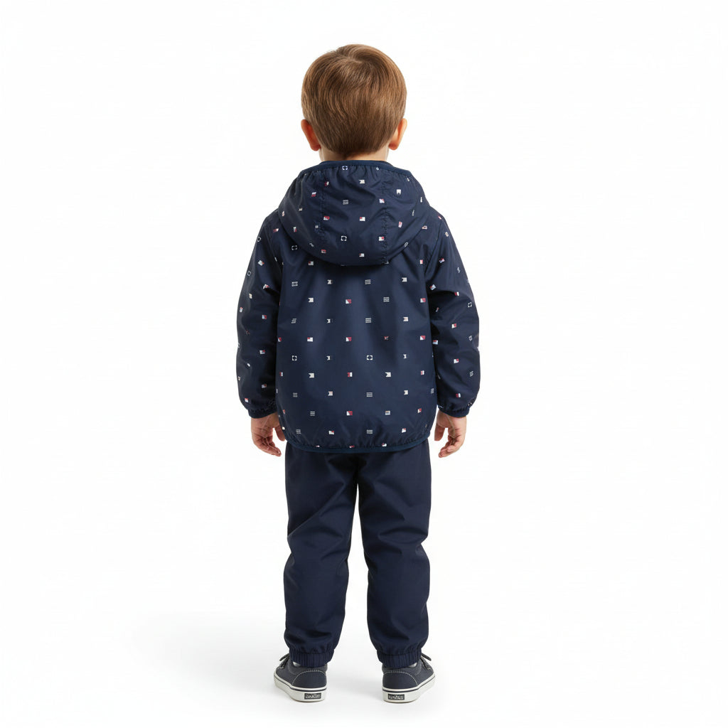 Chicco Giubbino Geometrico Blu