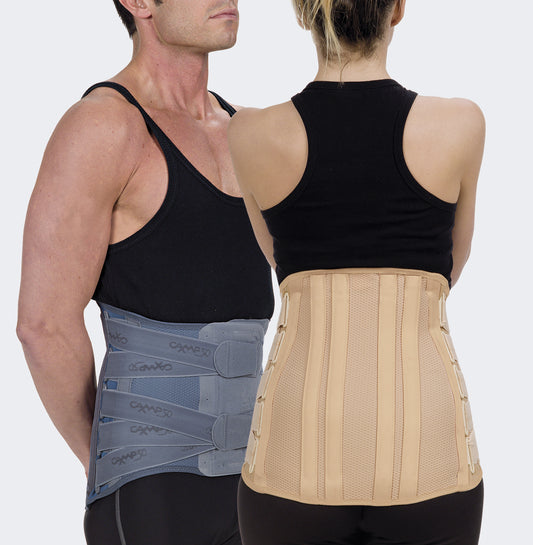 5035 CAMP 50 Corsetto lombosacrale alto con 4 stecche posteriori