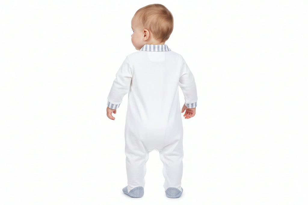 Tutina Neonato Chicco con Piedini Cotone Morbido