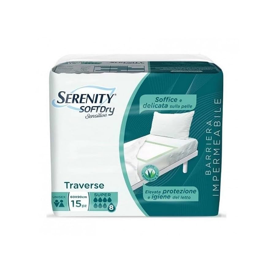 Serenity traverse assorbenti 60x90 15pz