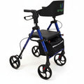 Termigea Rollator Pieghevole 4 Ruote con Sedile Imbottito