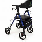 Termigea Rollator Pieghevole 4 Ruote con Sedile Imbottito