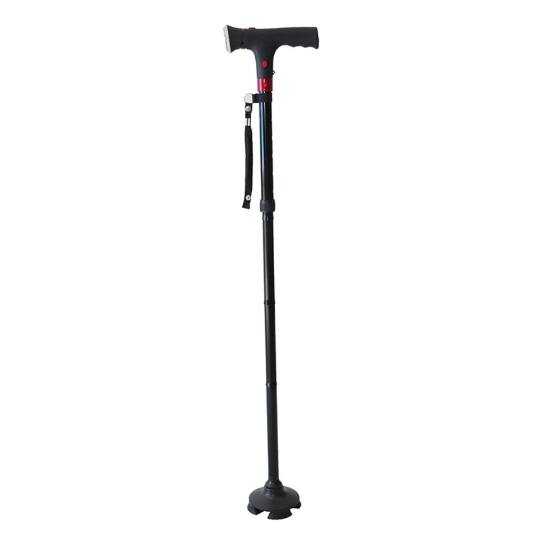 Bastone Magico Pieghevole con Avviso Acustico e Luce LED - Sicurezza Avanzata