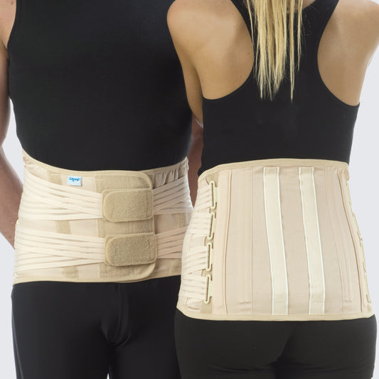 Camp Corsetto semirigido lombosacrale basso con rinforzi paravertebrali e 2 tiranti pelvici 531