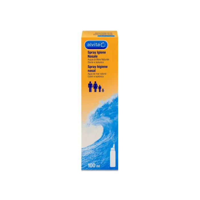 Alvita Spray Igiene Nasale Isotonico 100ml Vaporizzatore
