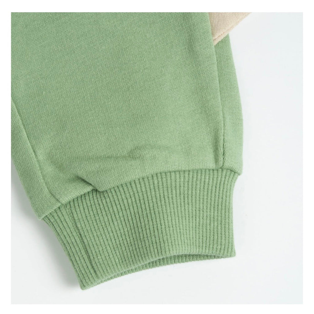 Chicco Pantalone Bambino Verde Salvia con Cresta Dinosauro