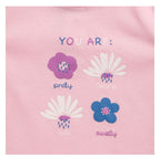 Chicco Maglietta Rosa bambin con Fiori Design Pretty & Sweety