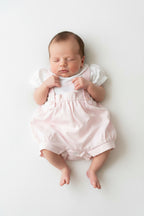Pagliaccetto Neonata Rosa Birillini  con Shorts e Camicetta