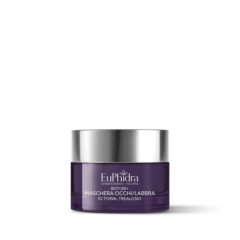 Euphidra Maschera Occhi e Labbra Idratante Anti-Luce Blu