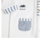 Tutina Neonato Chicco con Piedini Cotone Morbido