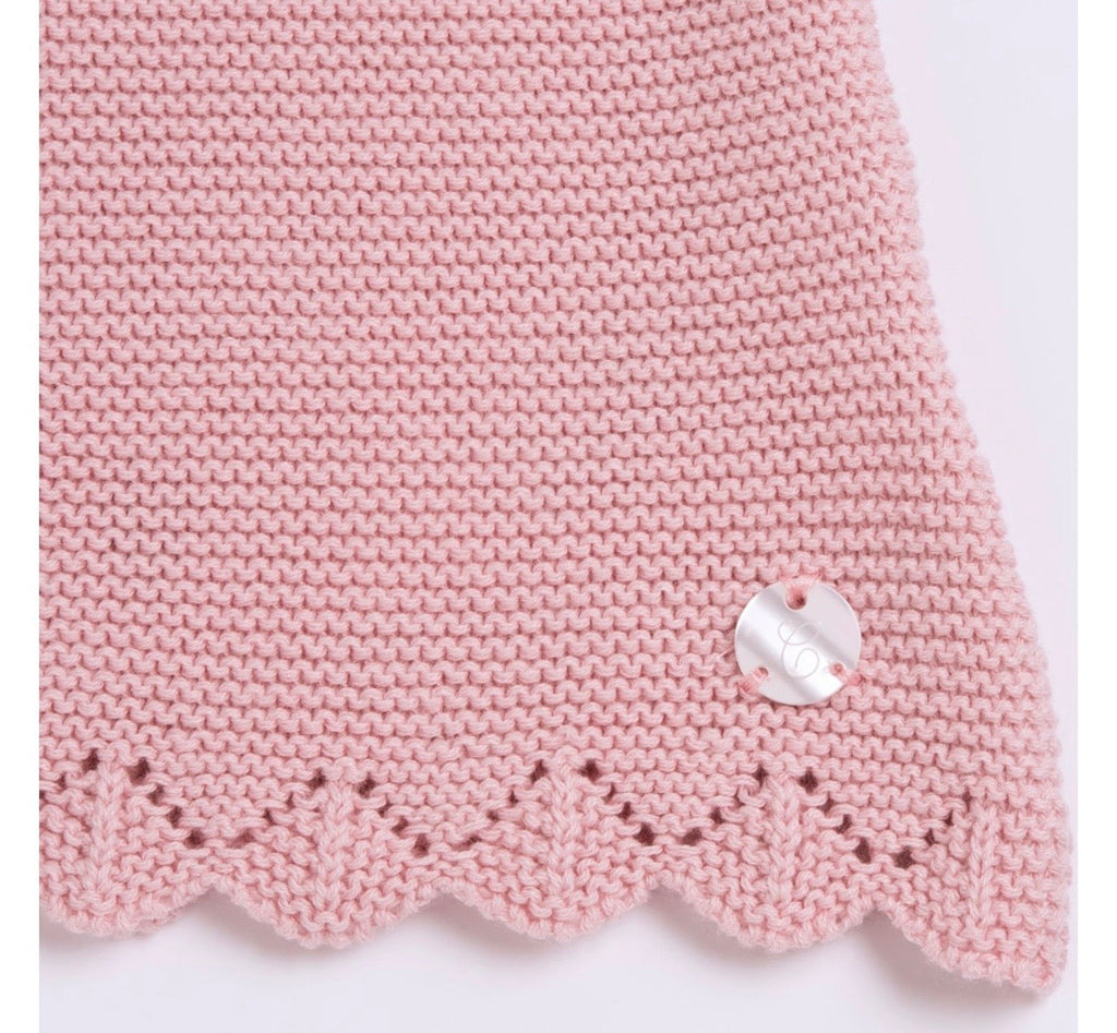 Chicco Completo Maglia Neonata Rosa con Bordo Traforato